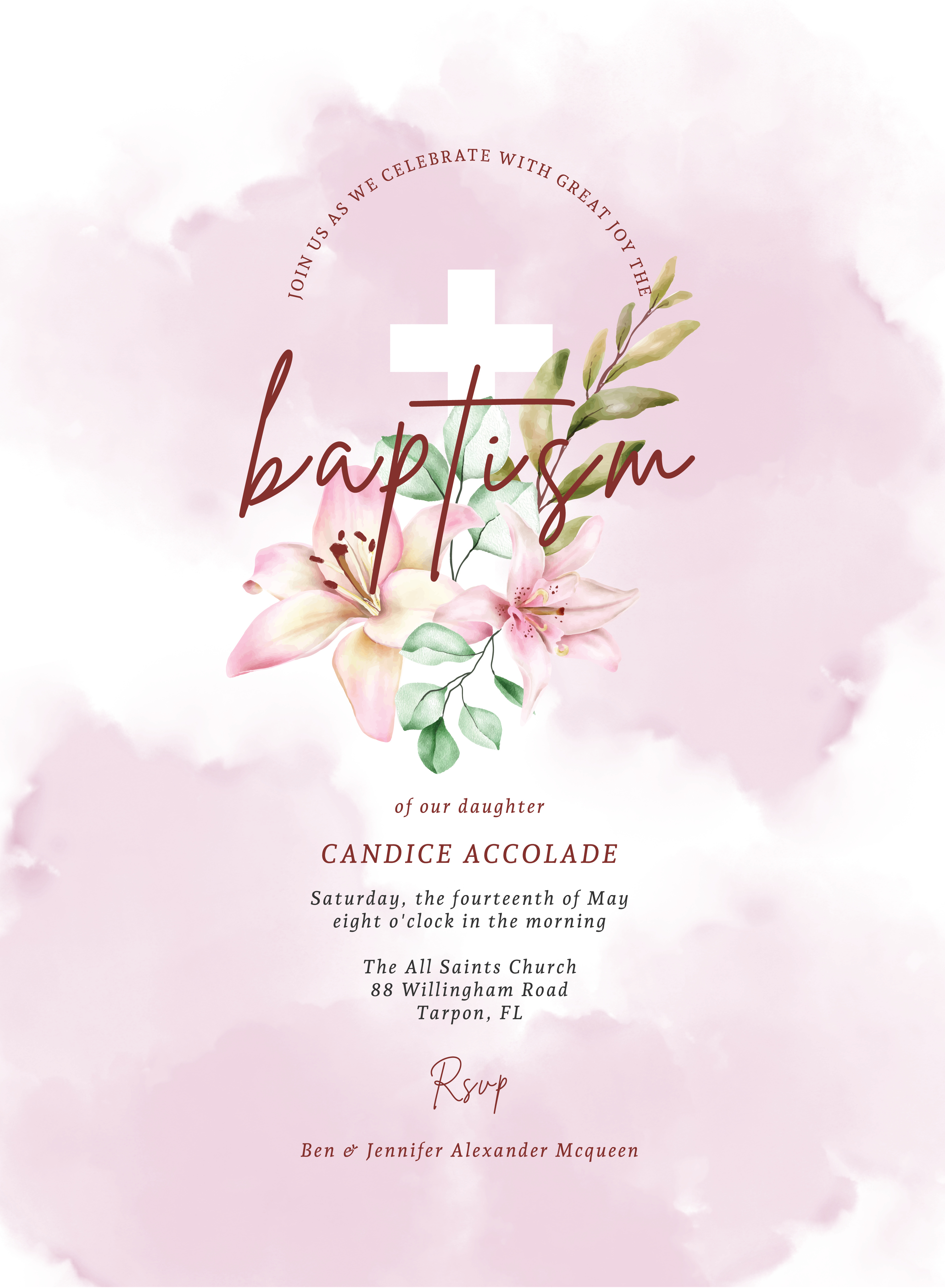 Baptism Invite